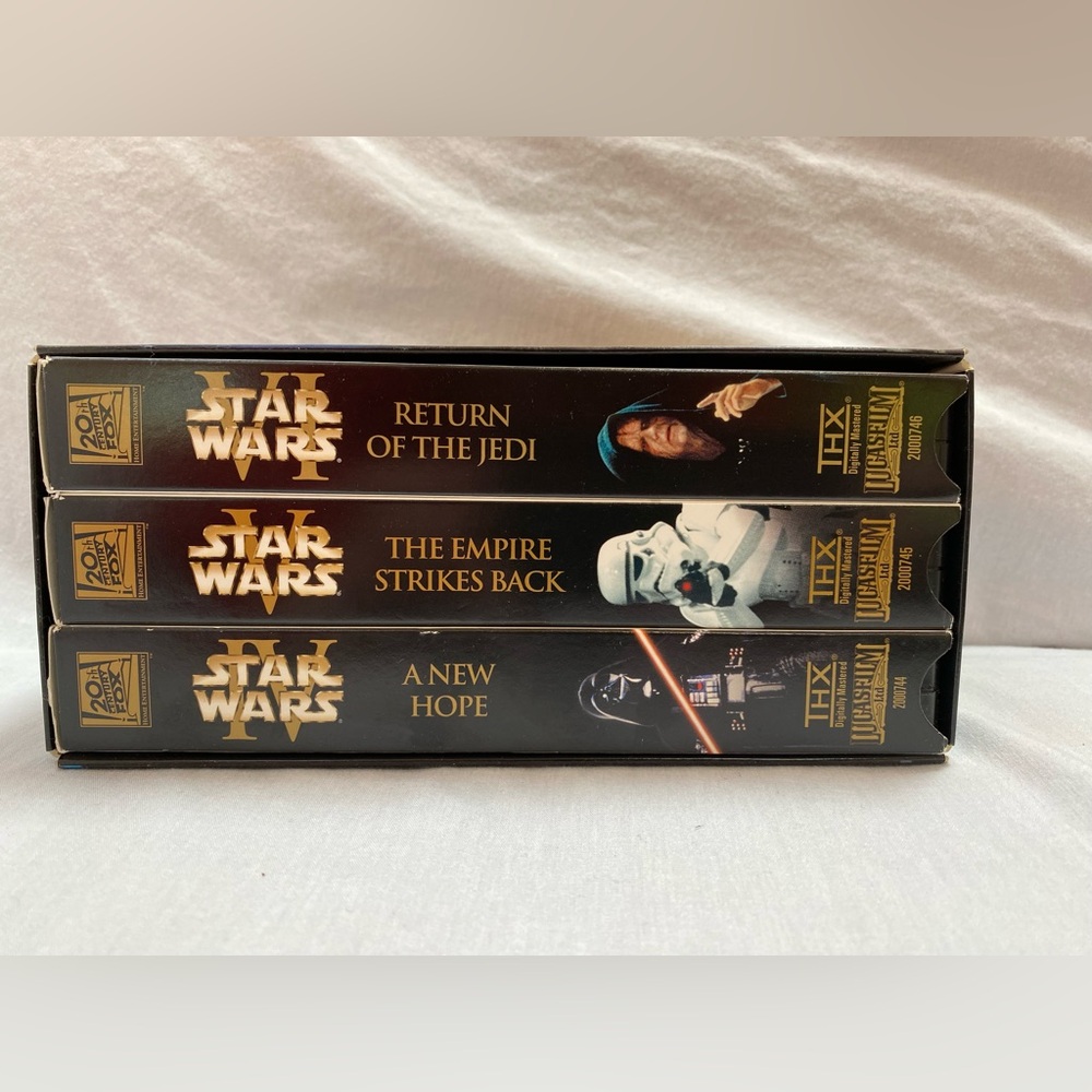 Star Wars Trilogy VHS Set